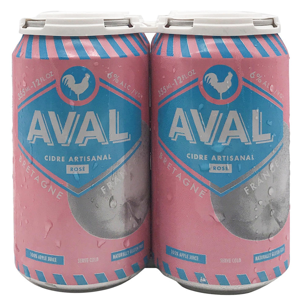 Aval Rose 4 pk Cans, 12 oz