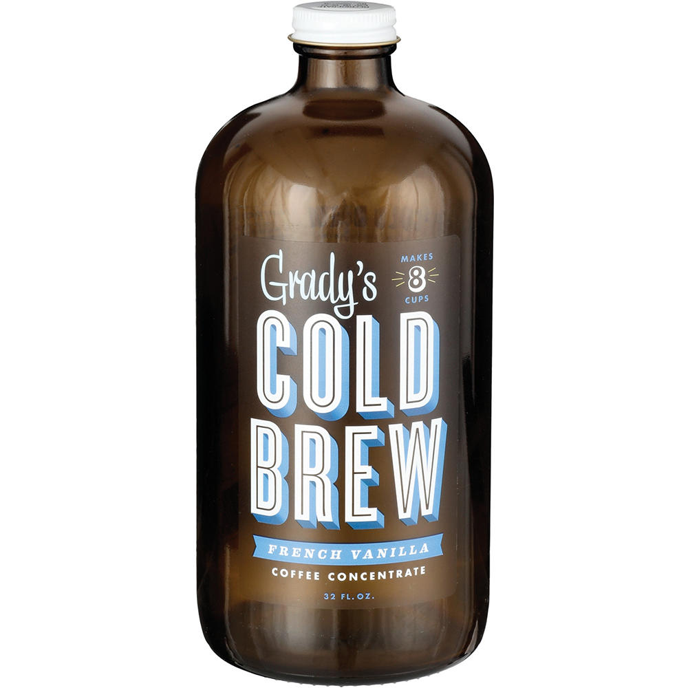 Grady's Cold Brew French Vanilla Coffee Concentrate, 32 oz