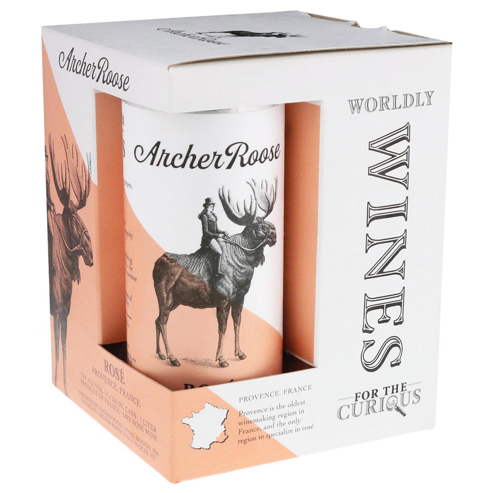 Archer Roose Rosé 250 mL Cans, 4 pk