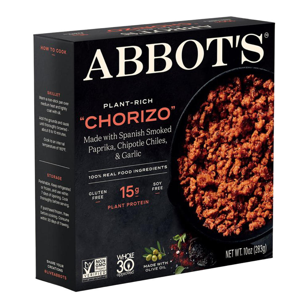 Abbot's Butcher Plant-Based Chorizo, 10 oz