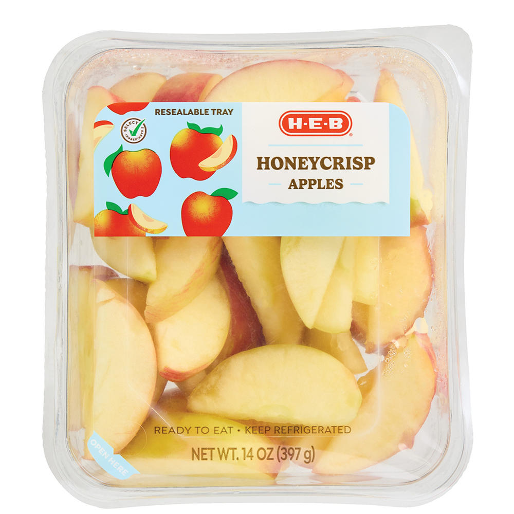 H-E-B Fresh Honeycrisp Apple Slices, 14 oz