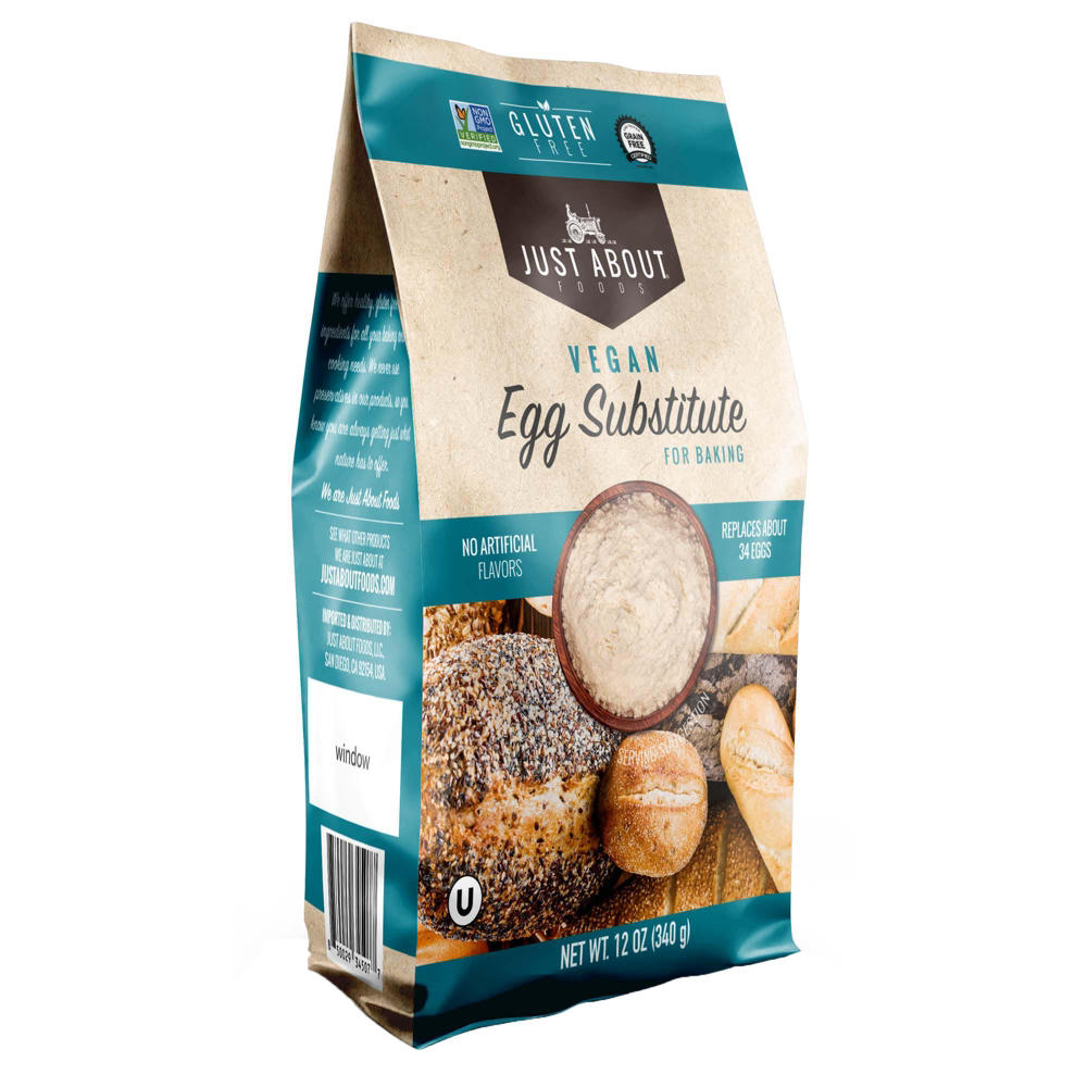 Just About Foods Vegan Egg Substitute, 12 oz