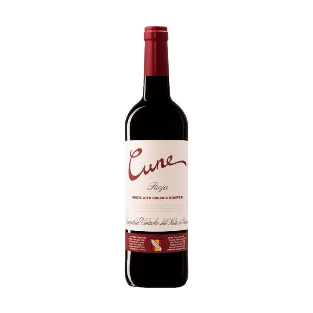 Cune Organic Rioja Crianza Spanish Red Wine, 750 mL