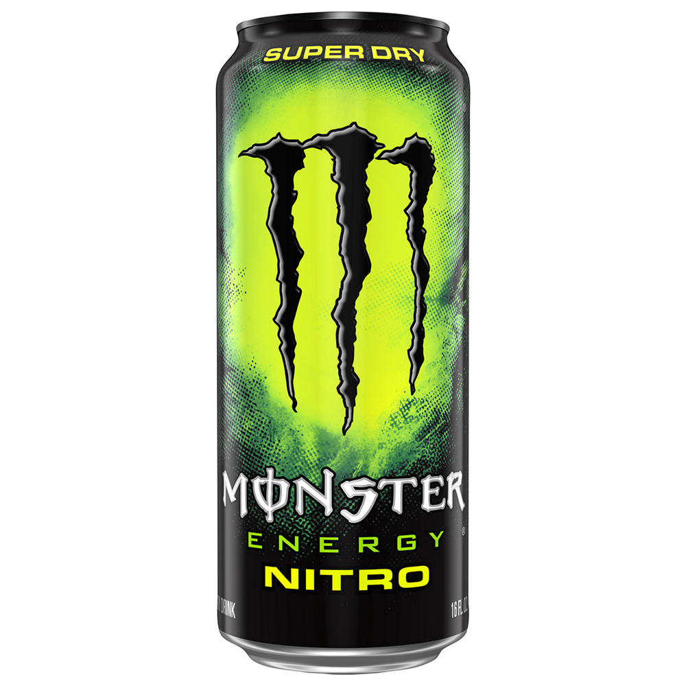 Monster Nitro Super Dry Energy Drink, 16 fl oz