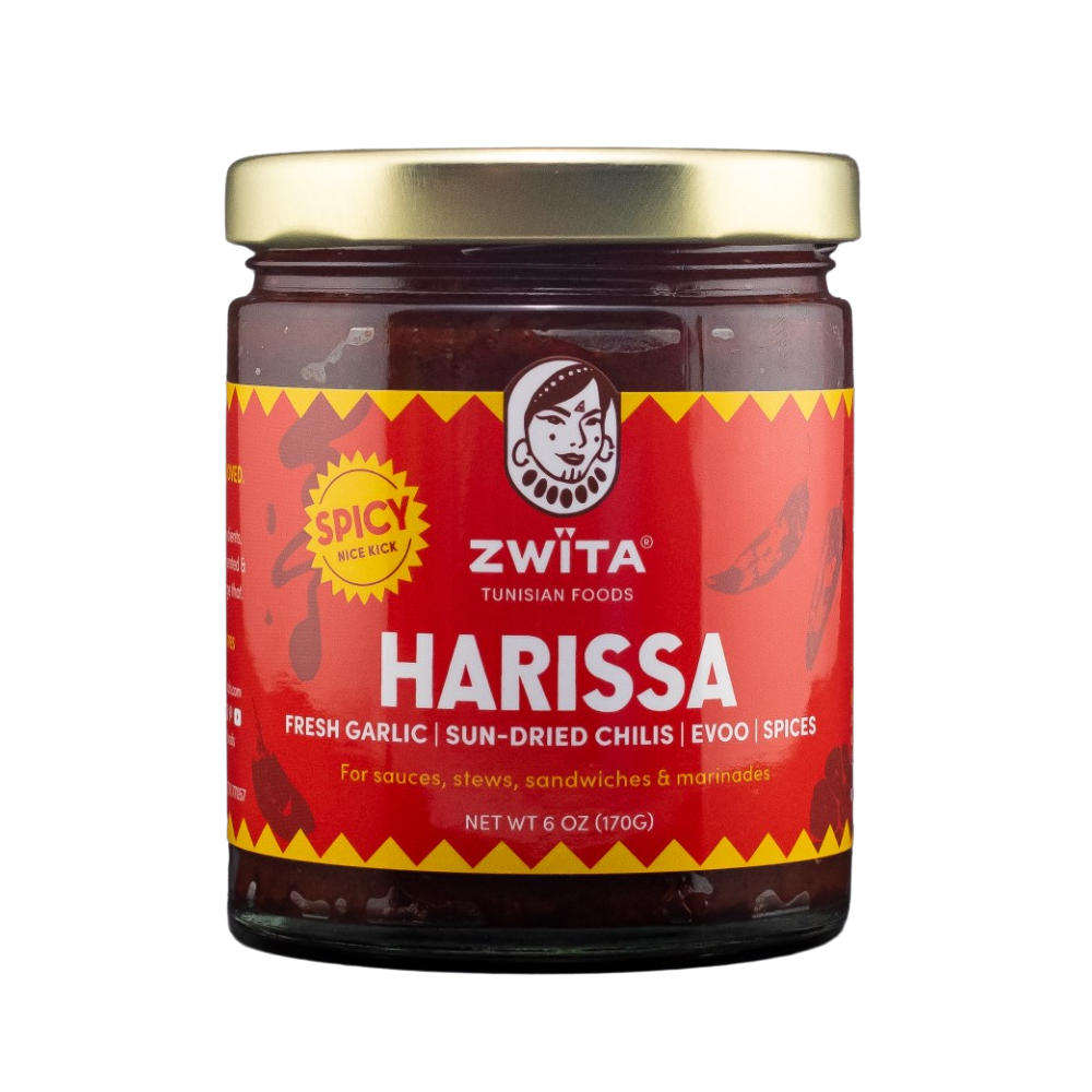 Zwita Spicy Harissa Dried Chili Paste, 6 oz