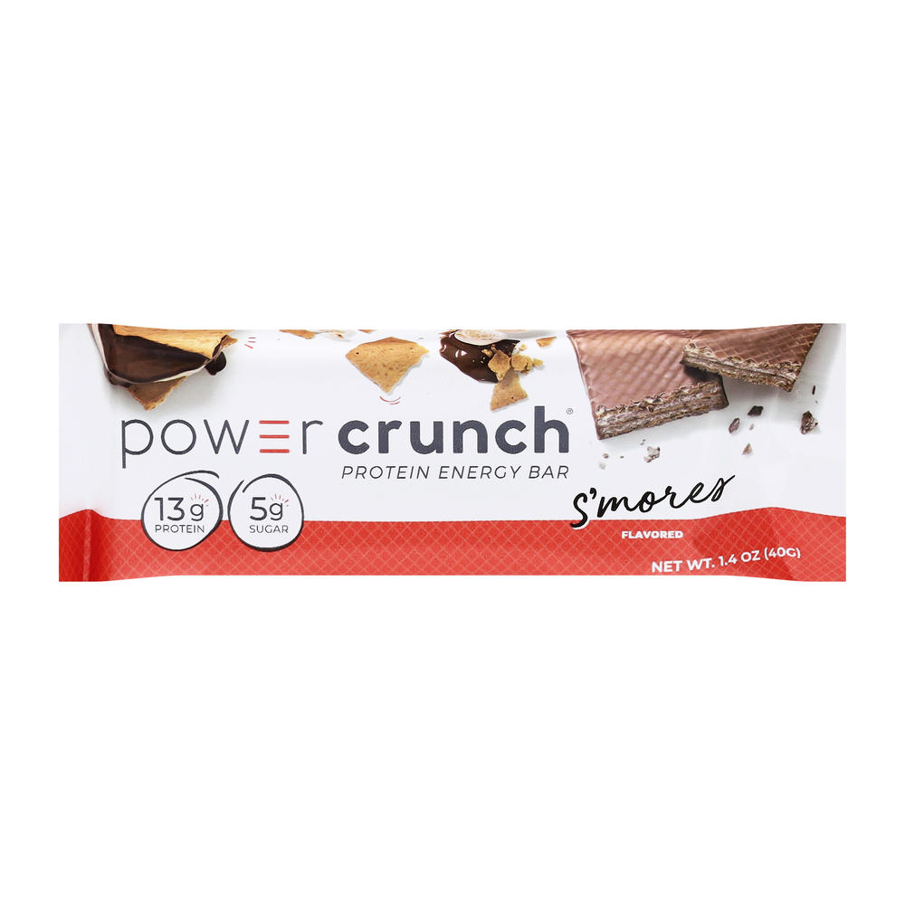 Power Crunch 13g Protein Energy Bar - S'mores, 1.4 oz