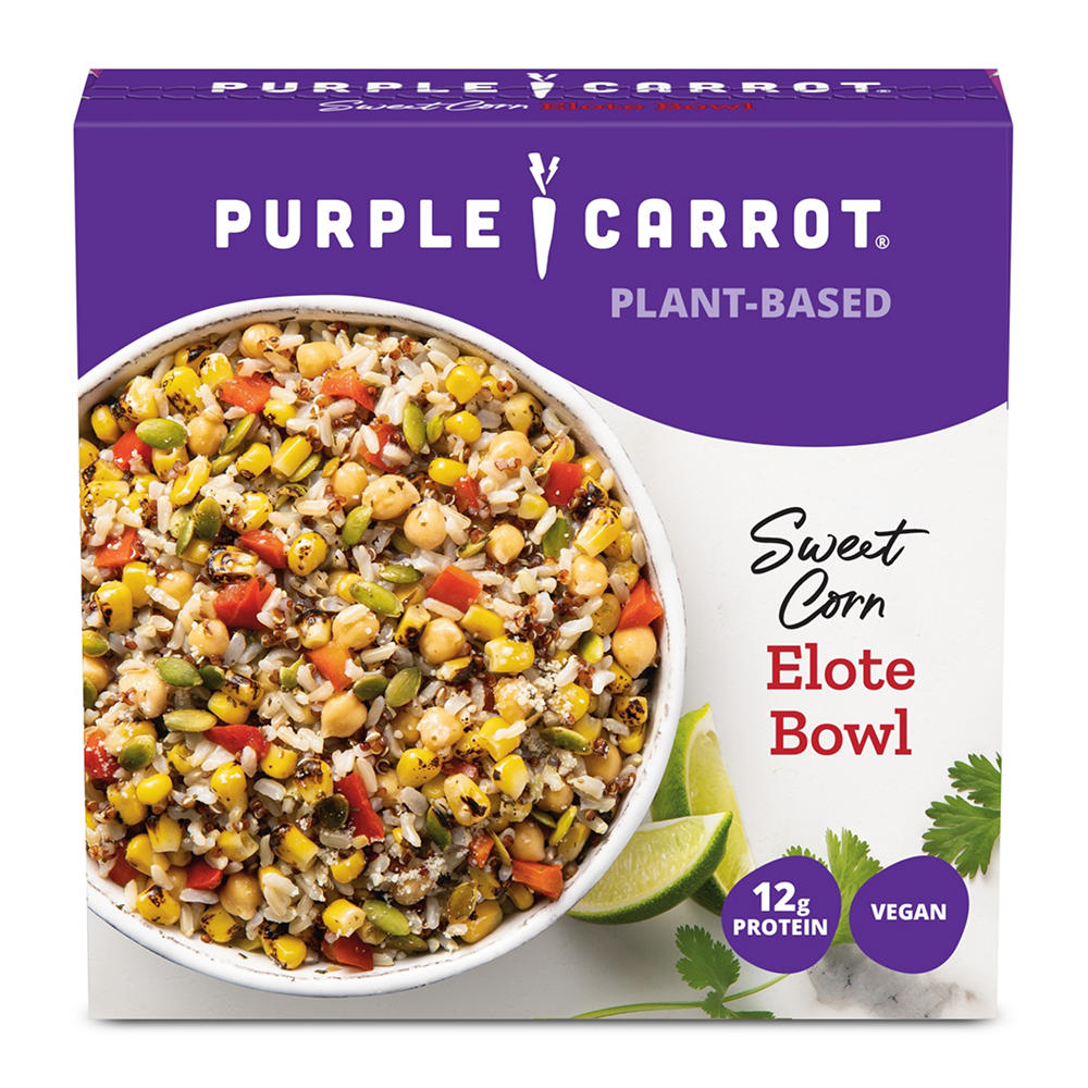 Purple Carrot Sweet Corn Elote Bowl Frozen Meal, 10.75 oz