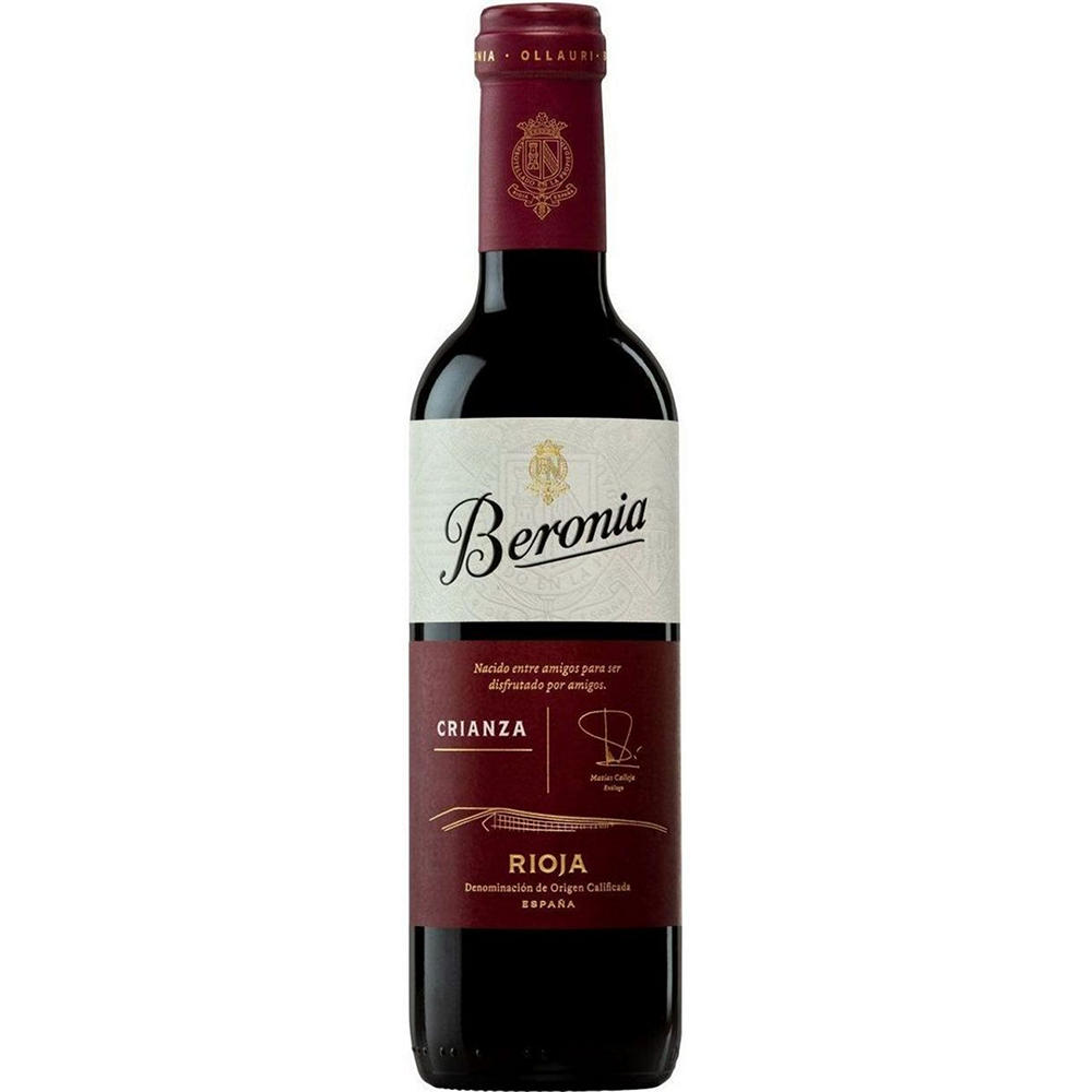 Beronia Rioja Crianza, Half Bottle 375 mL