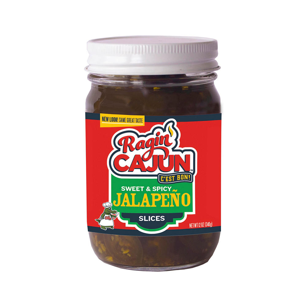 Ragin' Cajun Candied Jalapeno Slices, 12 oz