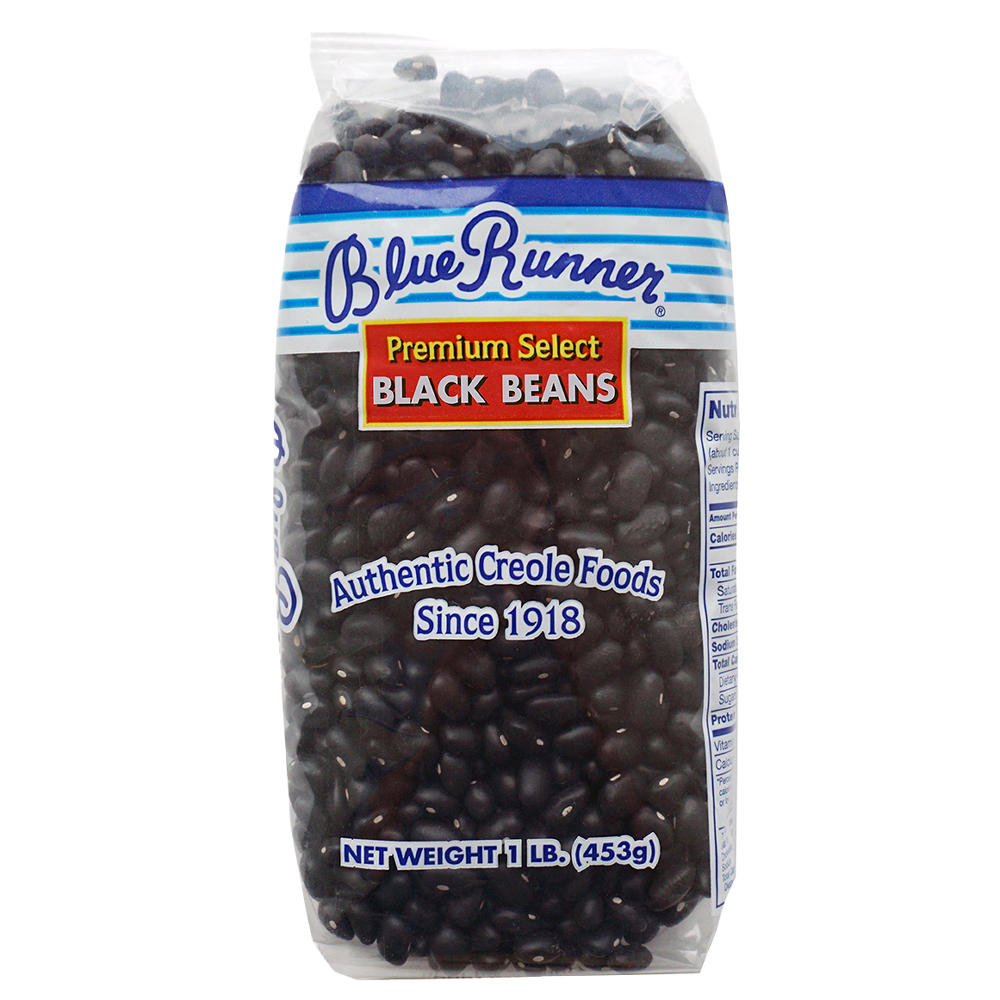 Blue Runner Premium Select Black Beans, 16 oz