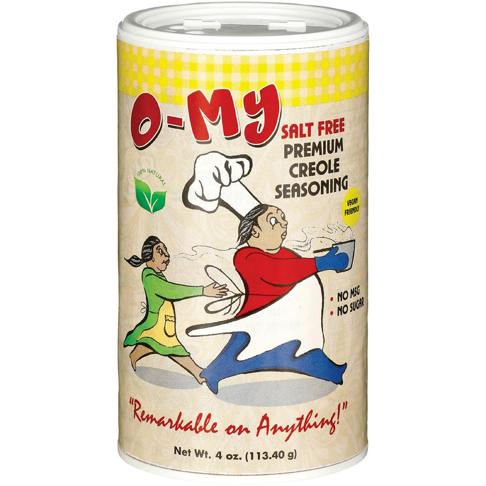 O-My Salt-Free Premium Creole Seasoning, 4 oz