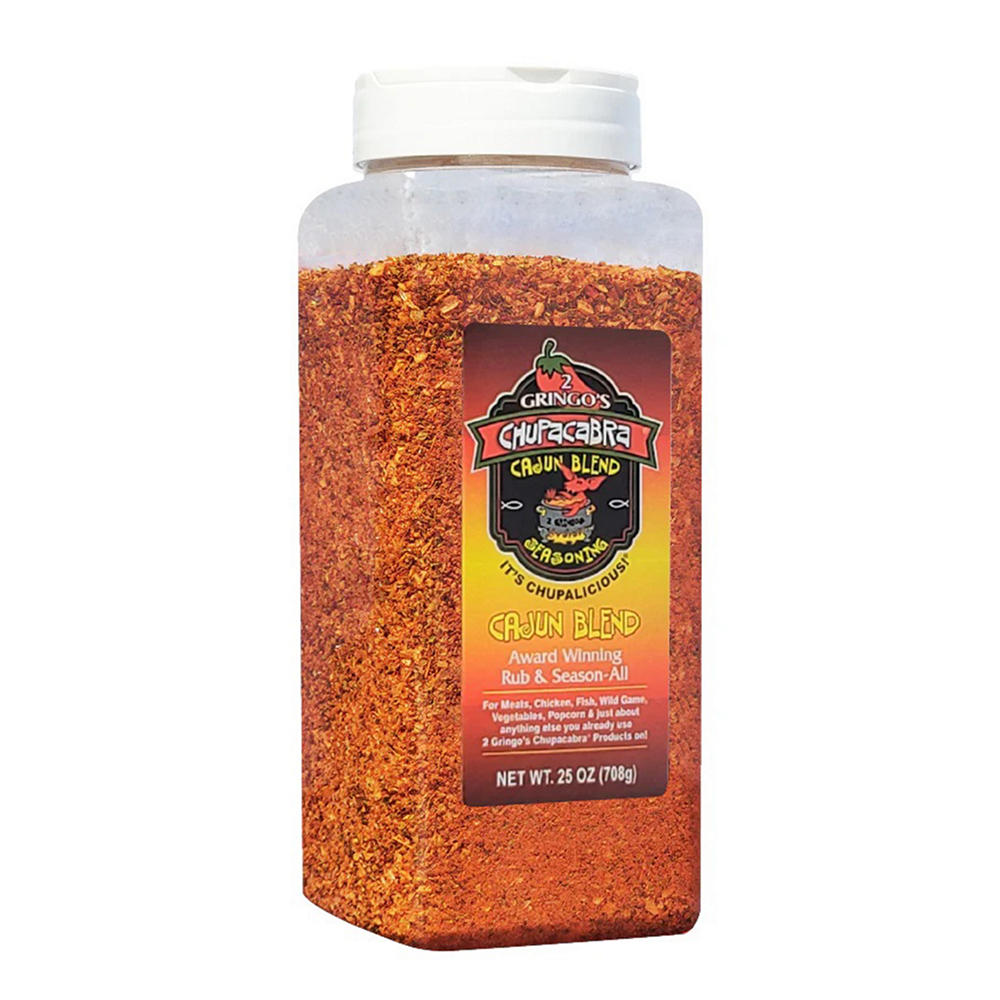 2 Gringo's Chupacabra Cajun Seasoning Blend, 25 oz