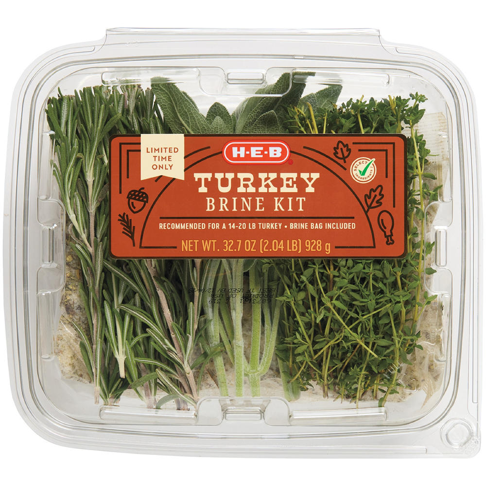 H-E-B Turkey Brine Kit, 32.7 oz