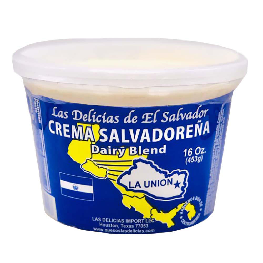 Las Delicias Crema Salvadoreña, 16 oz
