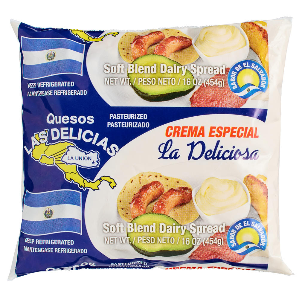 Las Delicias Crema Especial La Deliciosa, 16 oz