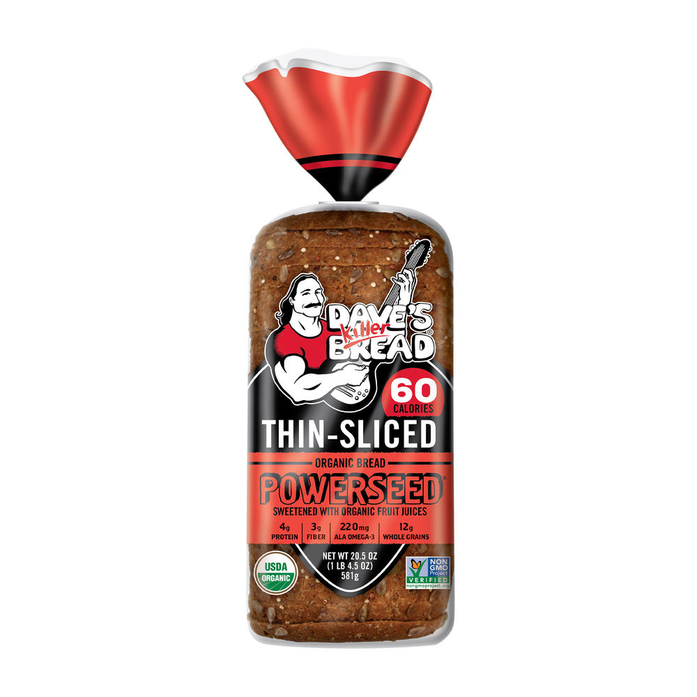 Dave's Killer Bread Powerseed Thin Sliced Organic Bread, 20.5 oz