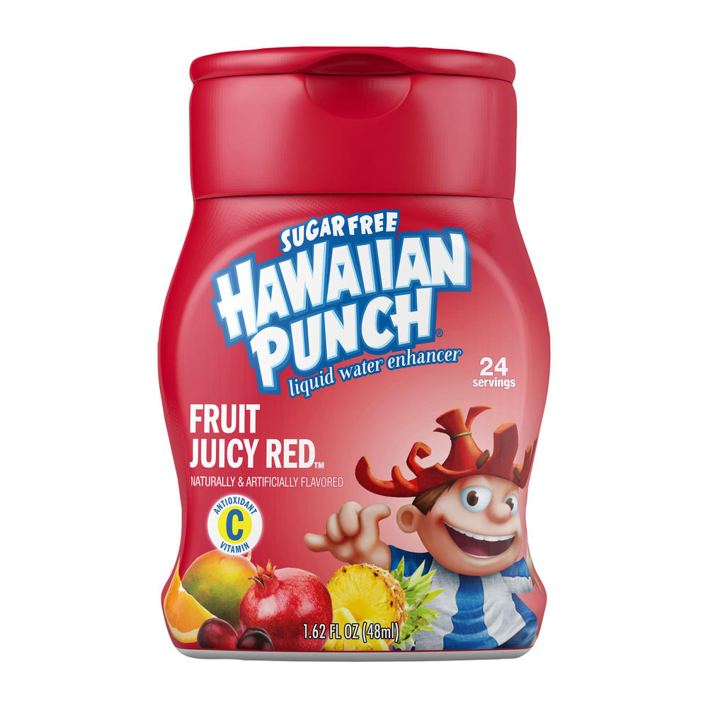 Hawaiian Punch Sugar Free Liquid Water Enhancer - Fruit Juicy Red, 1.62 oz