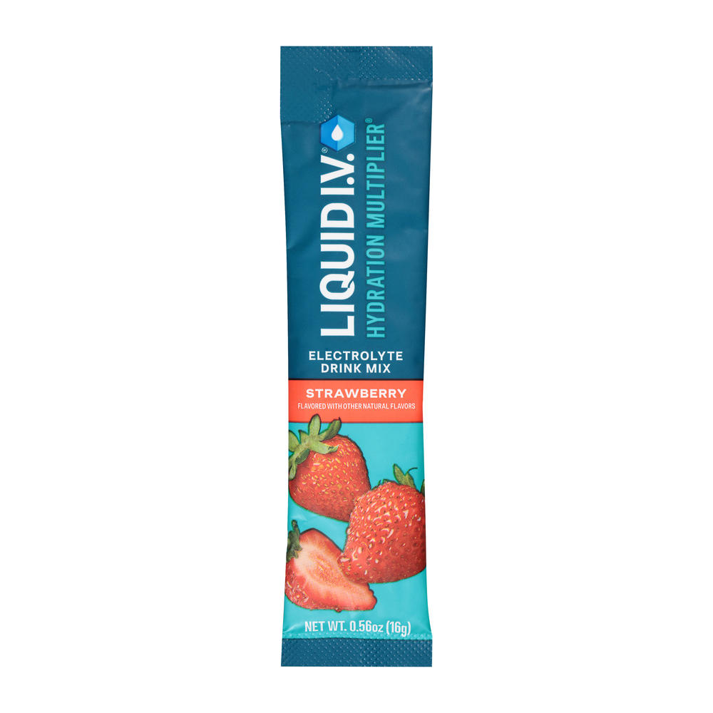 Liquid I.V. Hydration Multiplier Electrolyte Drink Mix Stick - Strawberry
