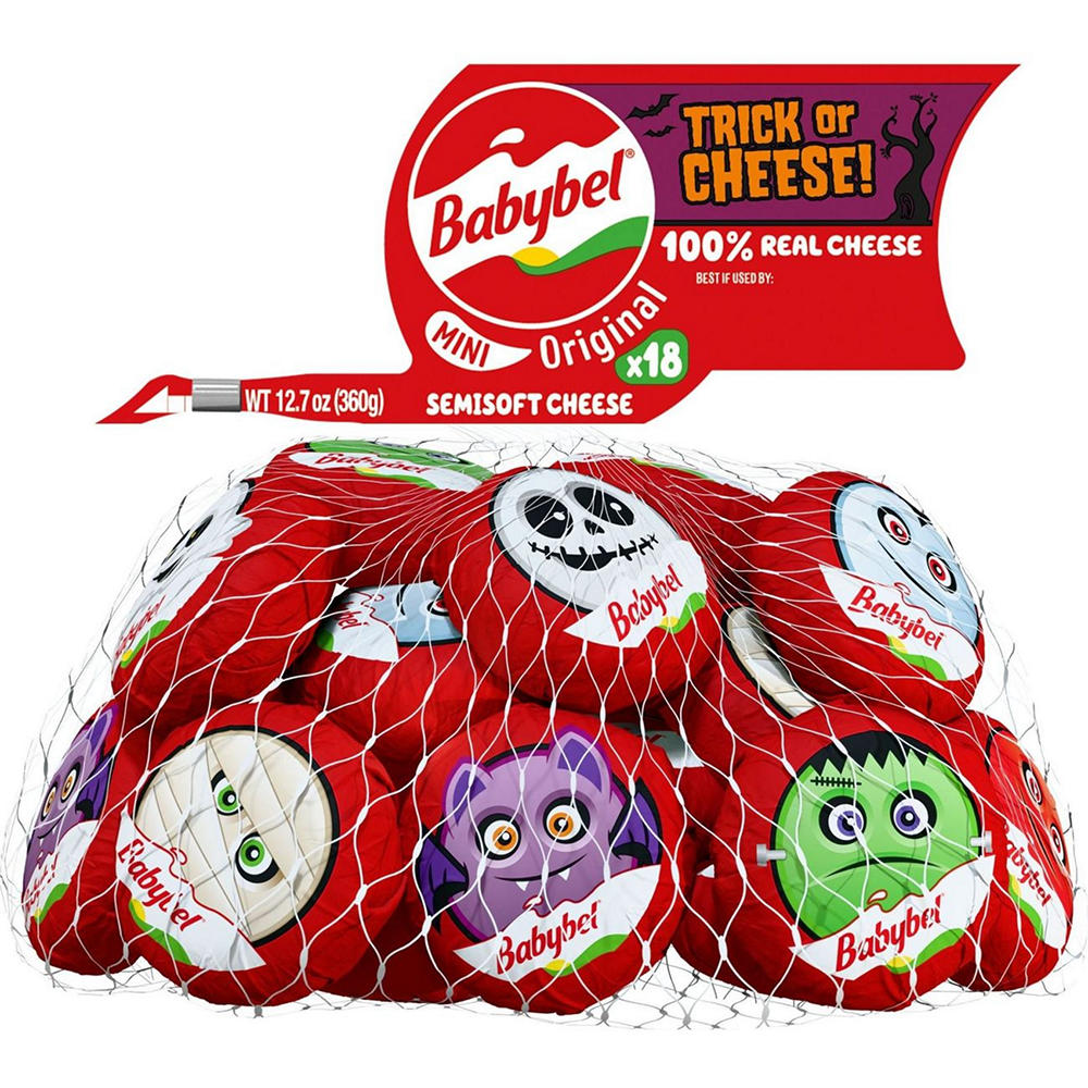 Mini Babybel Original Snack Cheese, 18ct, 12.7 oz