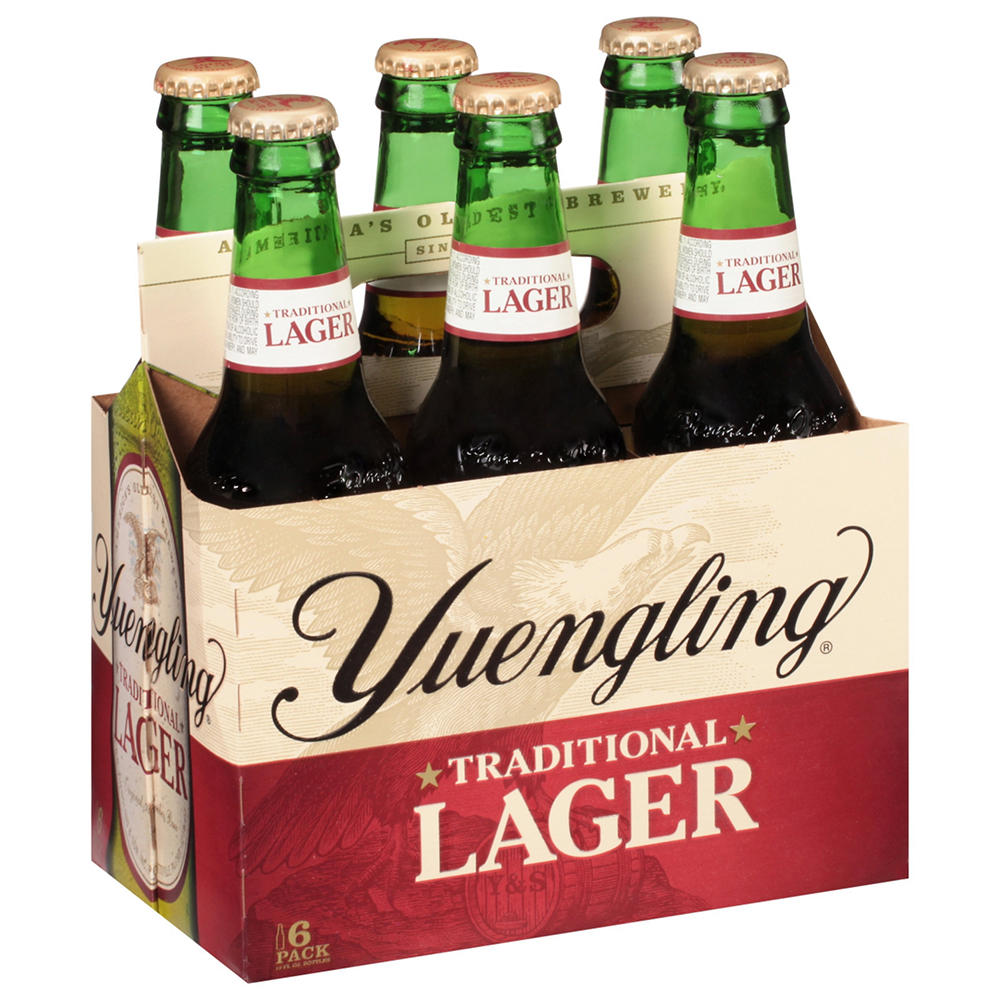 Yuengling Traditional Lager Beer 6 pk Bottles, 12 oz