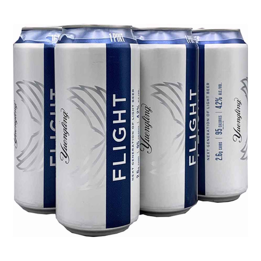 Yuengling Flight Light Beer 6 pk Cans, 16 oz