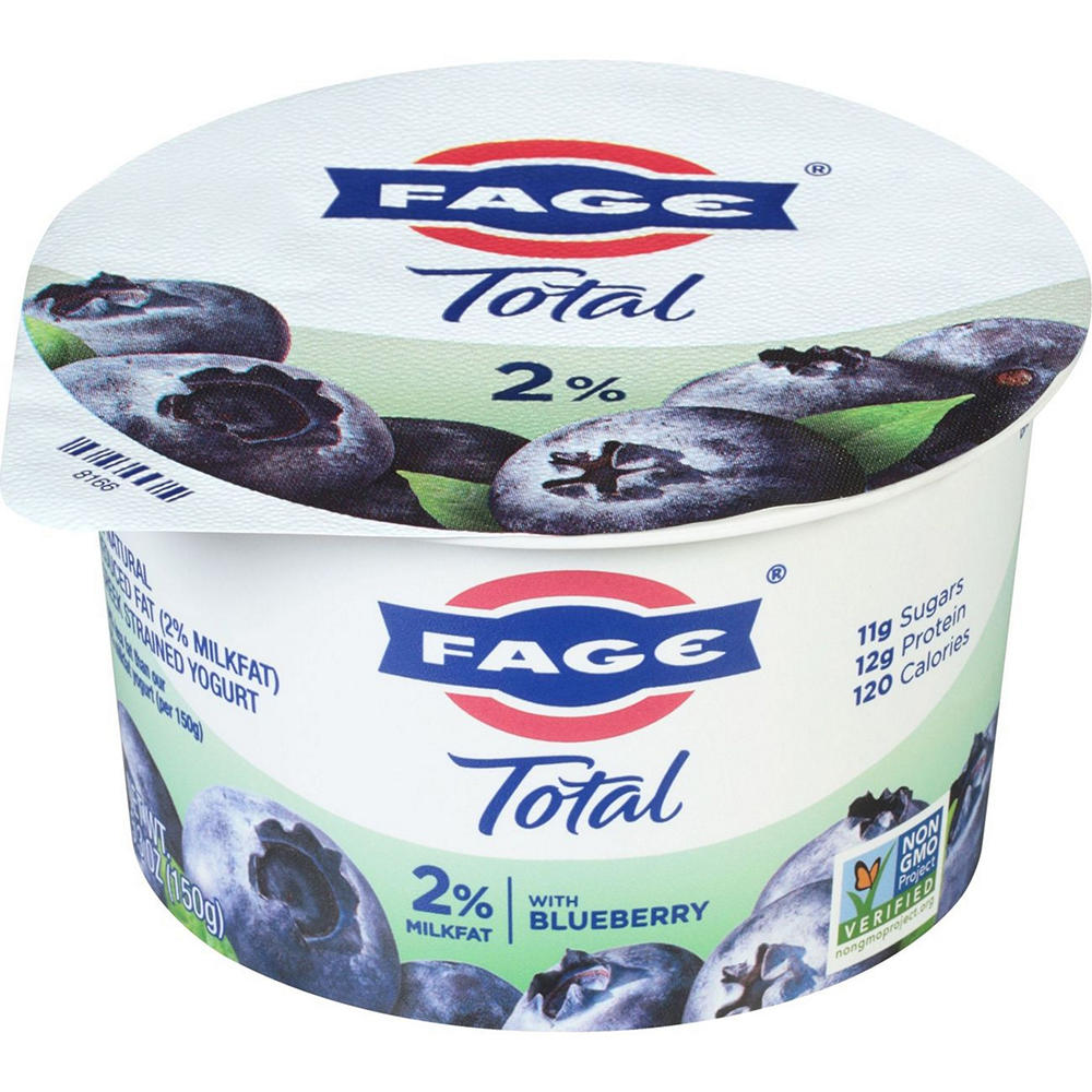 Fage Total 2% Low-Fat Greek Yogurt - Blueberry, 5.3 oz
