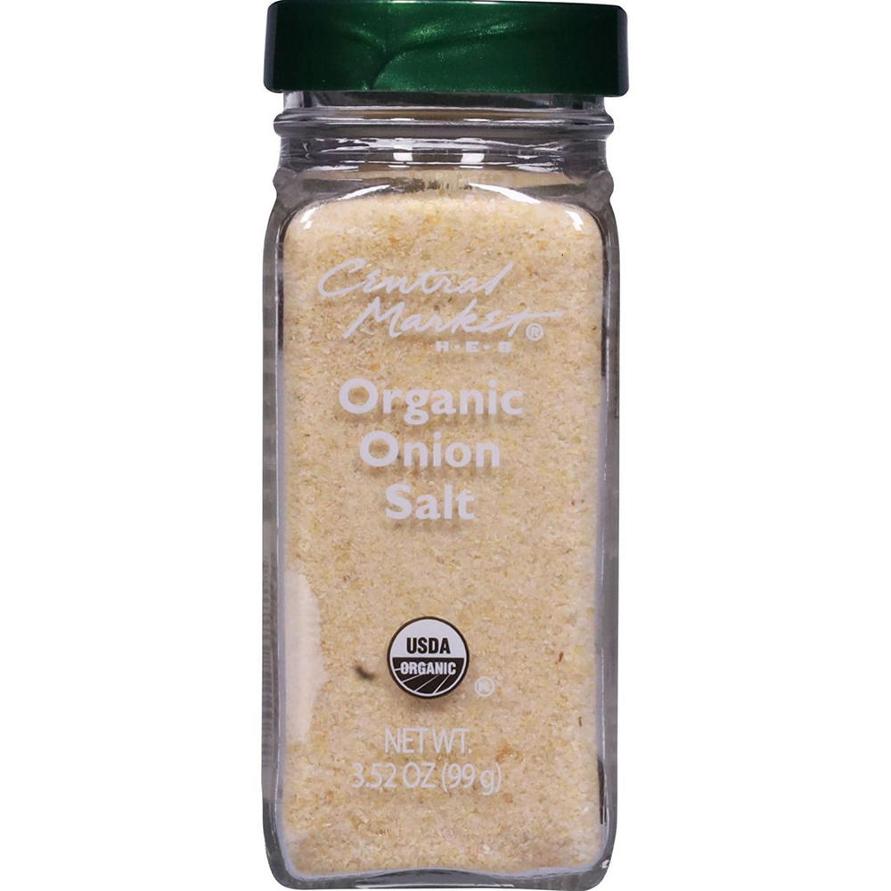 Central Market Organic Onion Salt, 3.52 oz