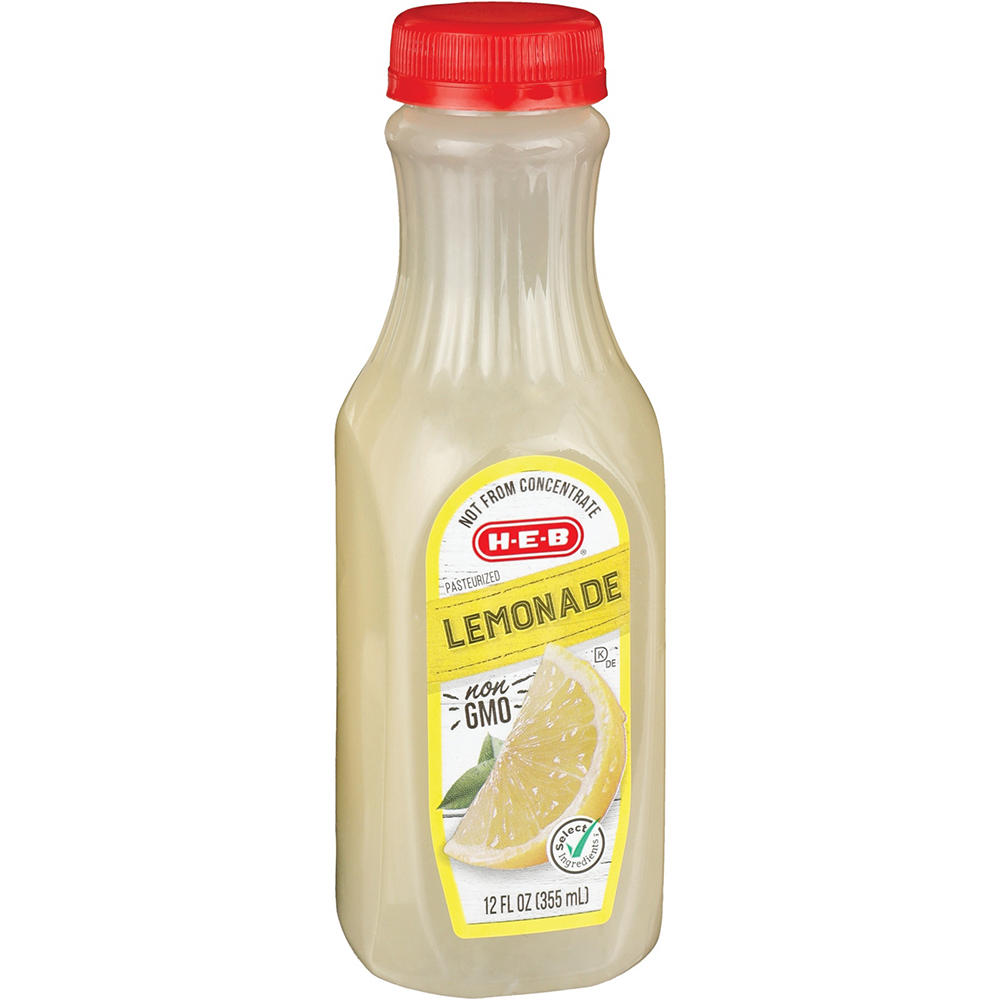 H-E-B Lemonade, 12 oz