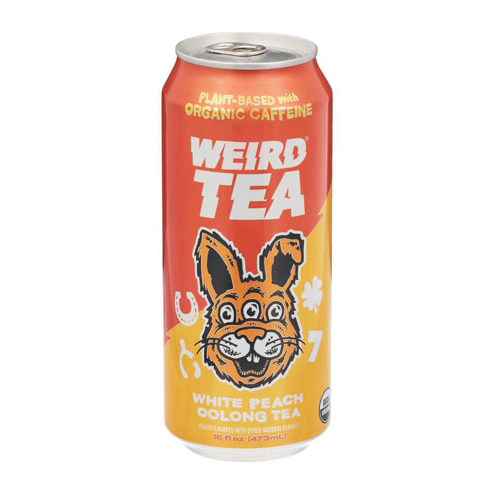 Weird Tea White Peach Oolong Tea, 16 oz