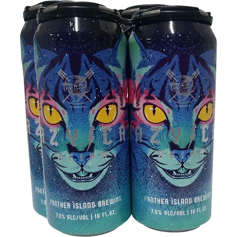 Panther Island Brewing Hazy Cat Craft Beer 4 pk Cans, 16 oz