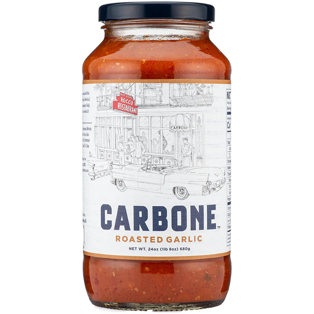 Carbone Roasted Garlic Pasta Sauce, 24 oz