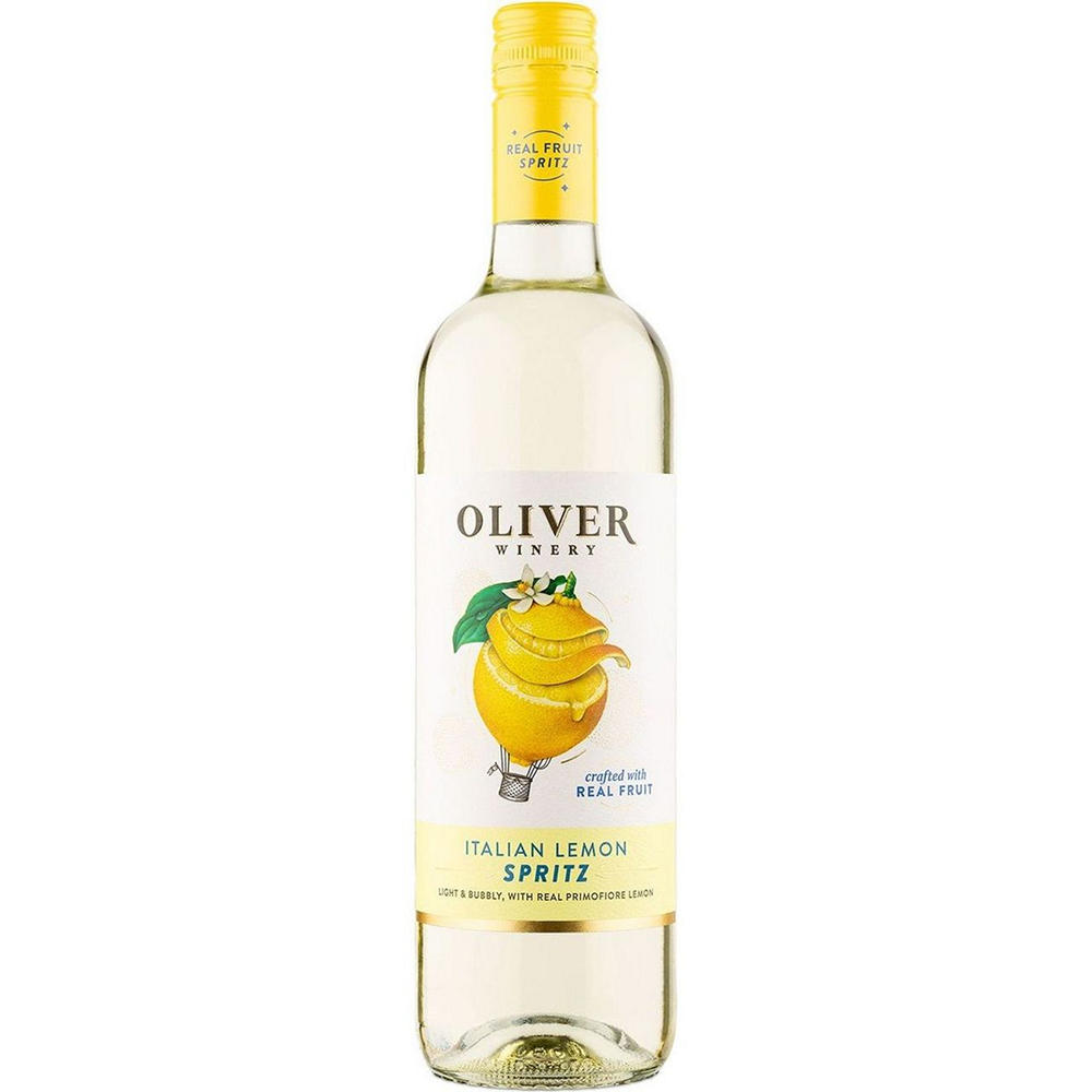 Oliver Winery Italian Lemon Spritz Wine, 750 mL