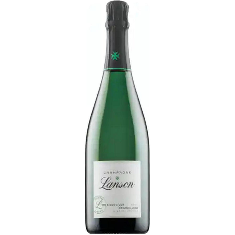 Lanson Organic Green Label Champagne Wine, 750 mL