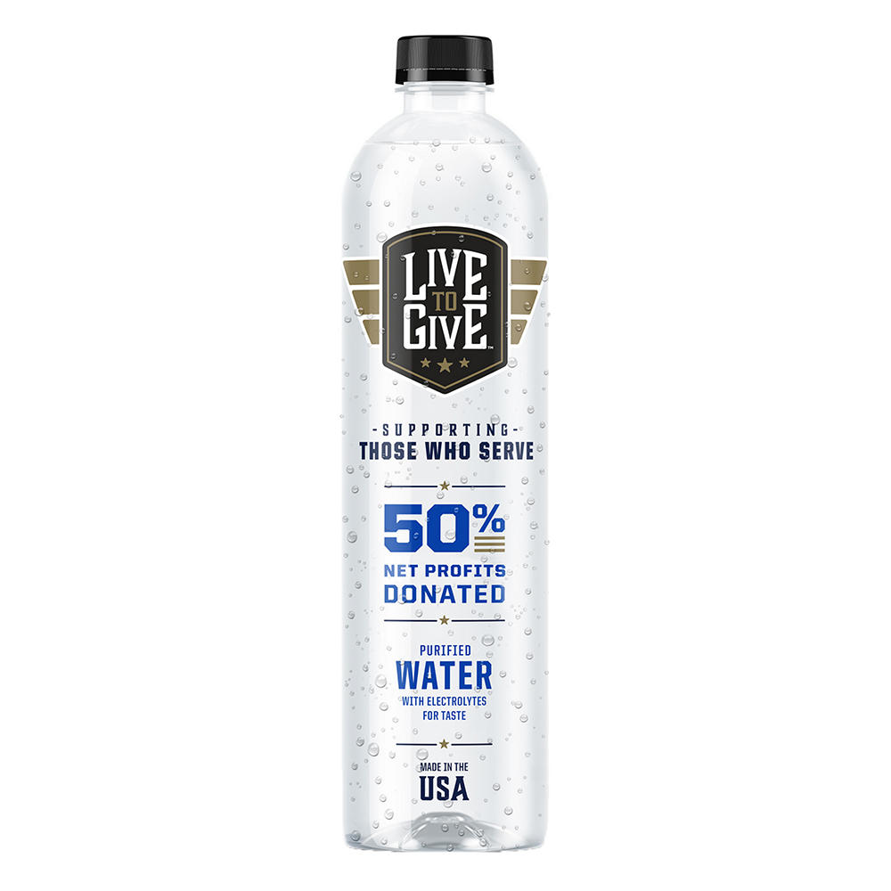 Live To Give Purified Water, 1 L