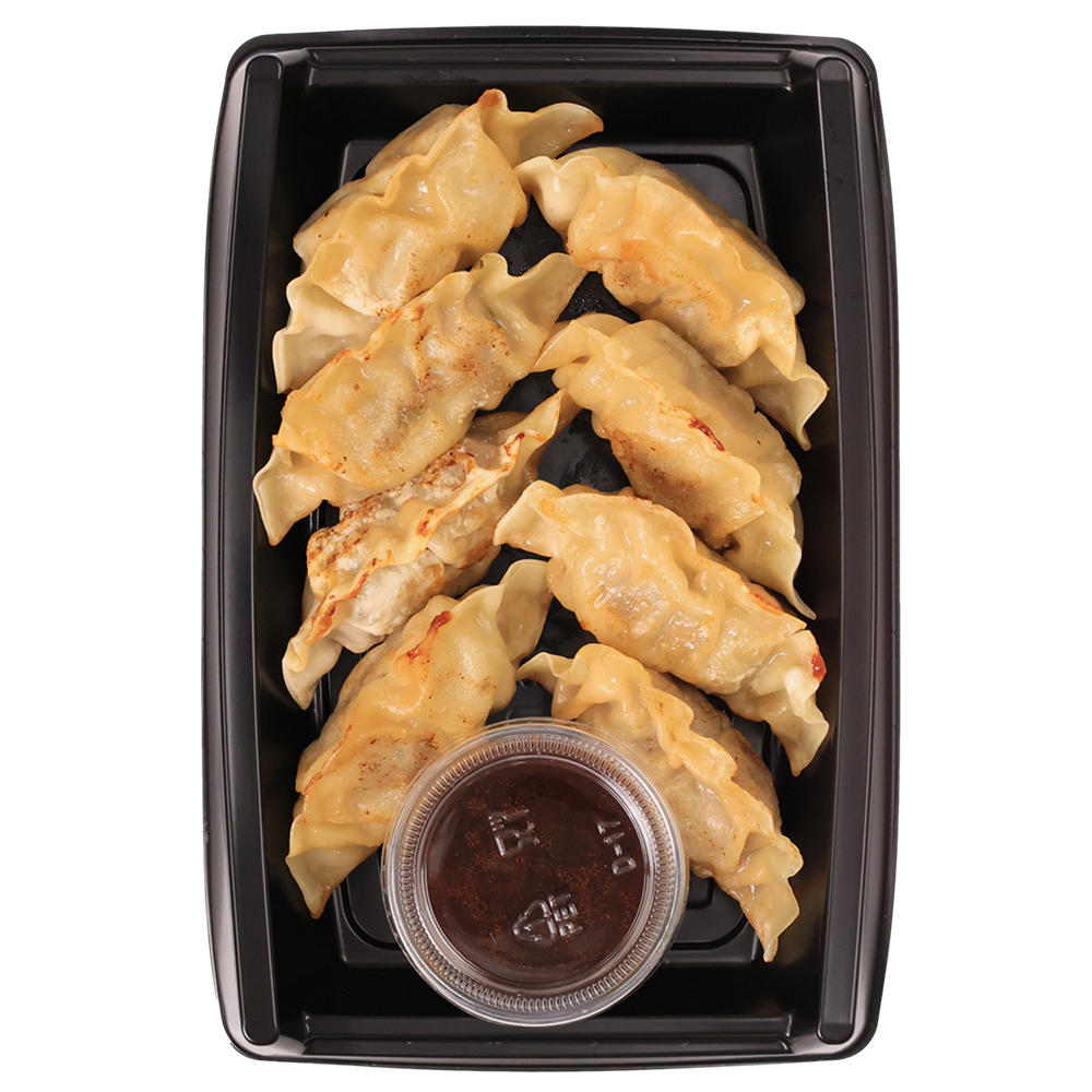 H-E-B Sushiya Cooked Korean BBQ Beef Pot Stickers - Extra Large, 8 ct