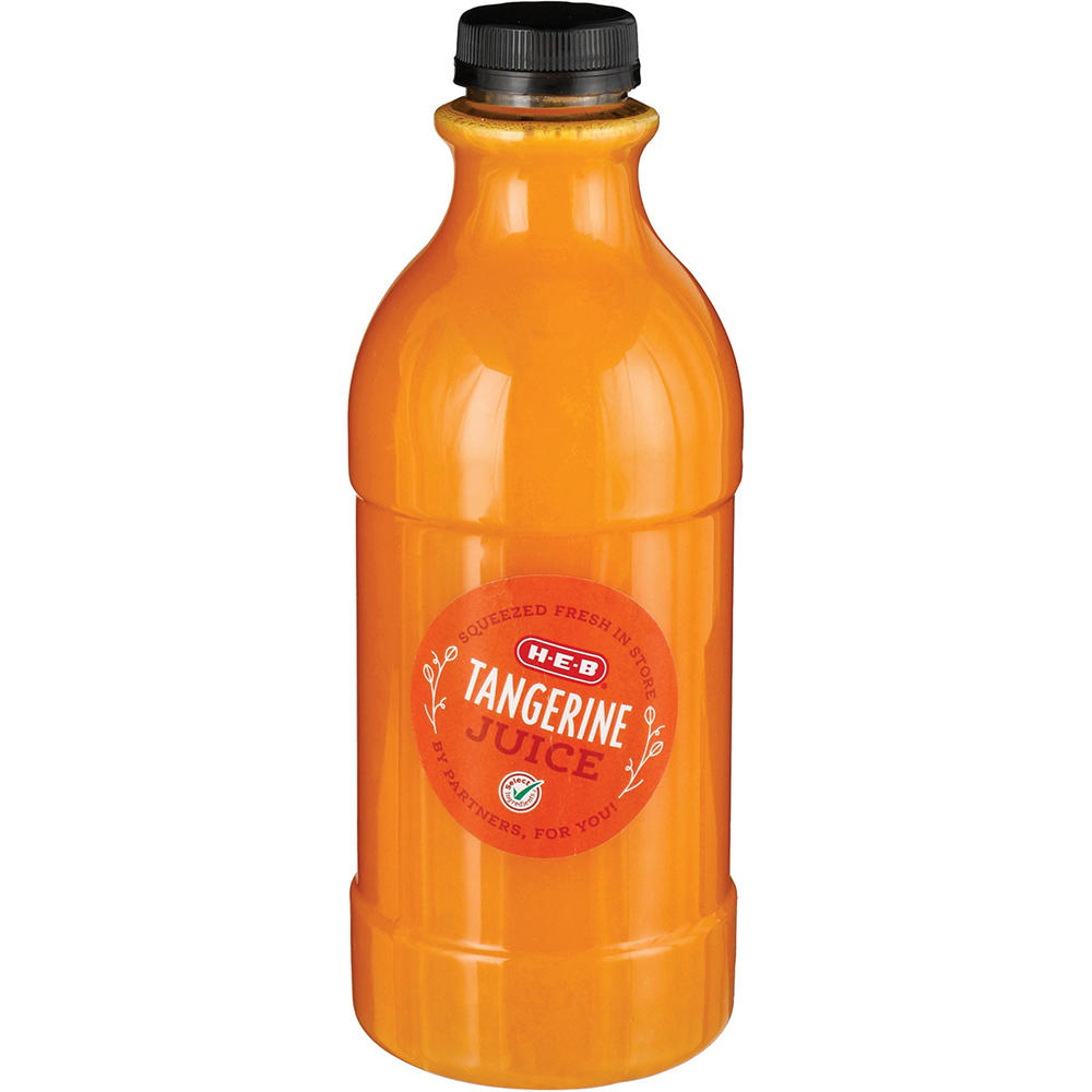 H-E-B Fresh Tangerine Juice, 32 fl oz