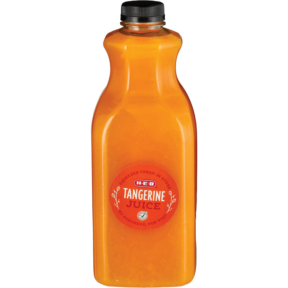 H-E-B Fresh Tangerine Juice, 52 fl oz