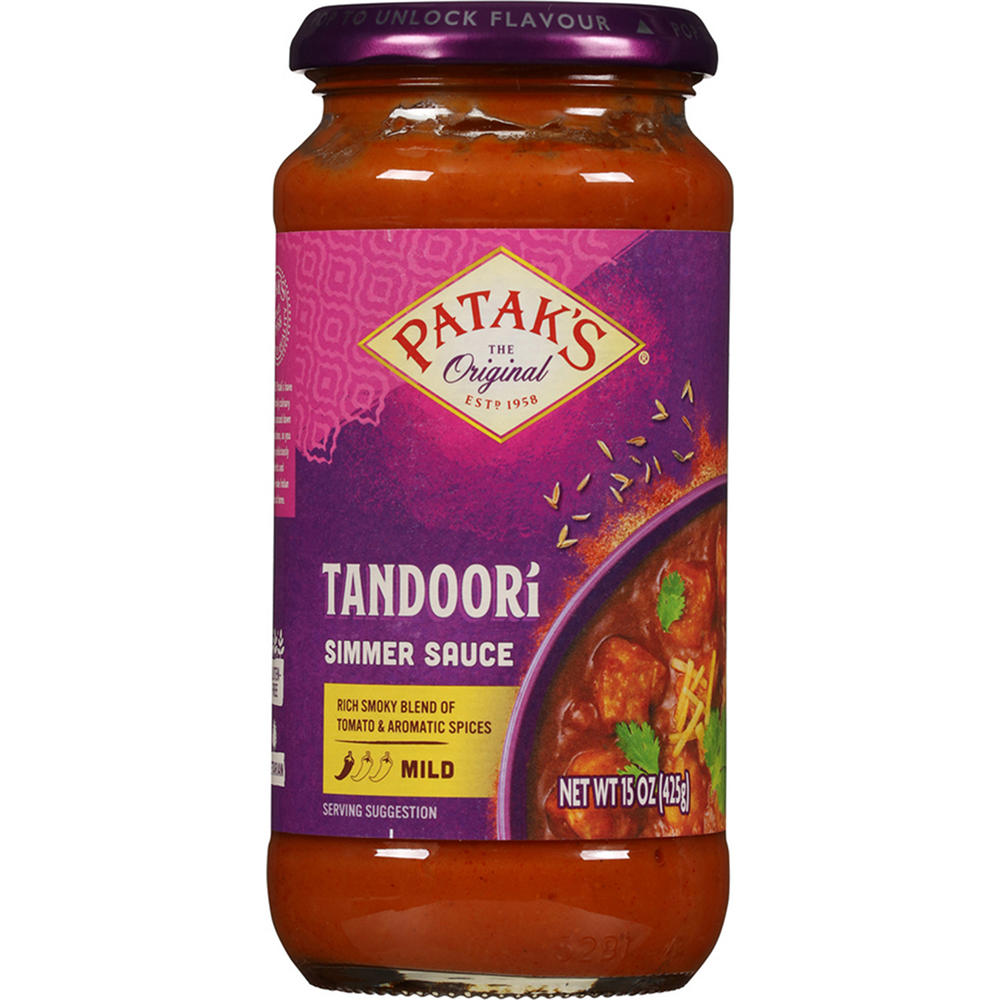 Patak's Tandoori Curry Simmer Sauce - Mild, 15 oz