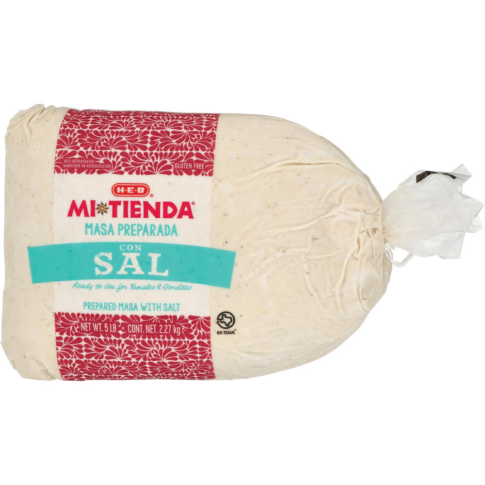 H-E-B Mi Tienda Prepared Masa - Sal, 5 lbs