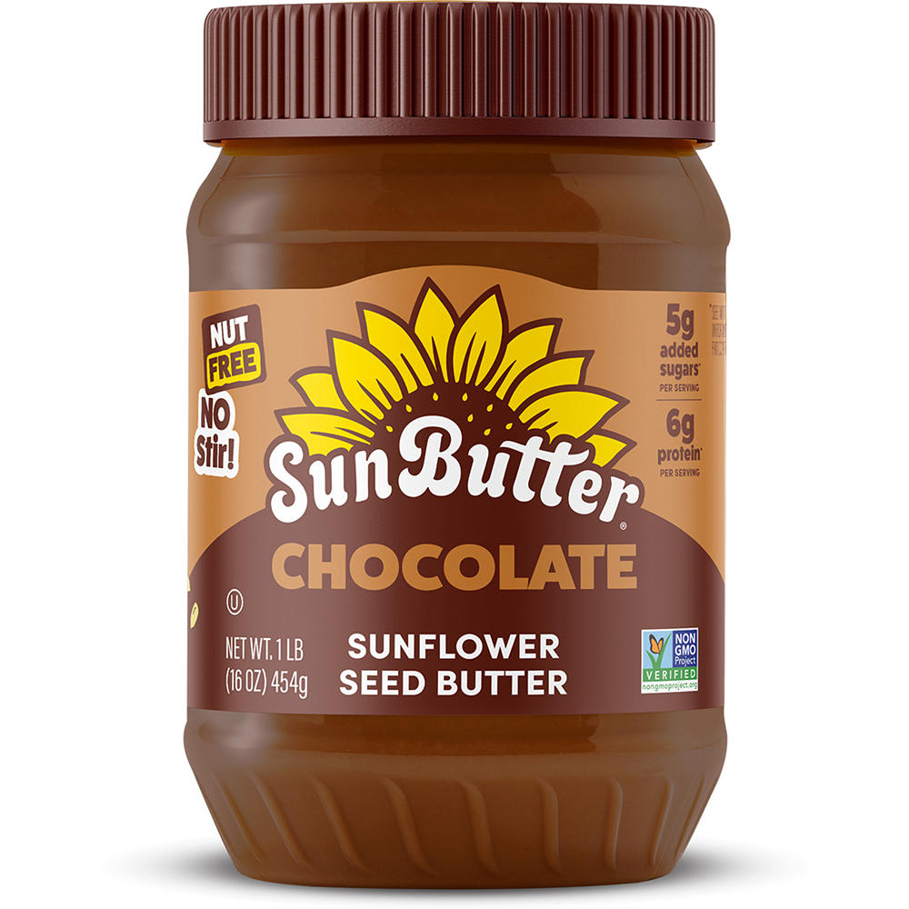 SunButter Chocolate Sunflower Seed Butter, 16 oz