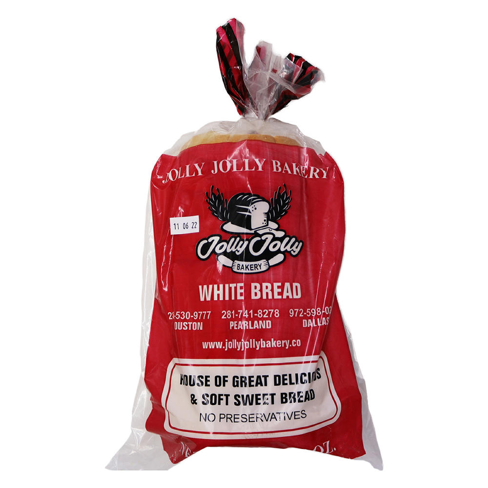 Jolly Jolly Bakery Sliced White Bread, 30 oz