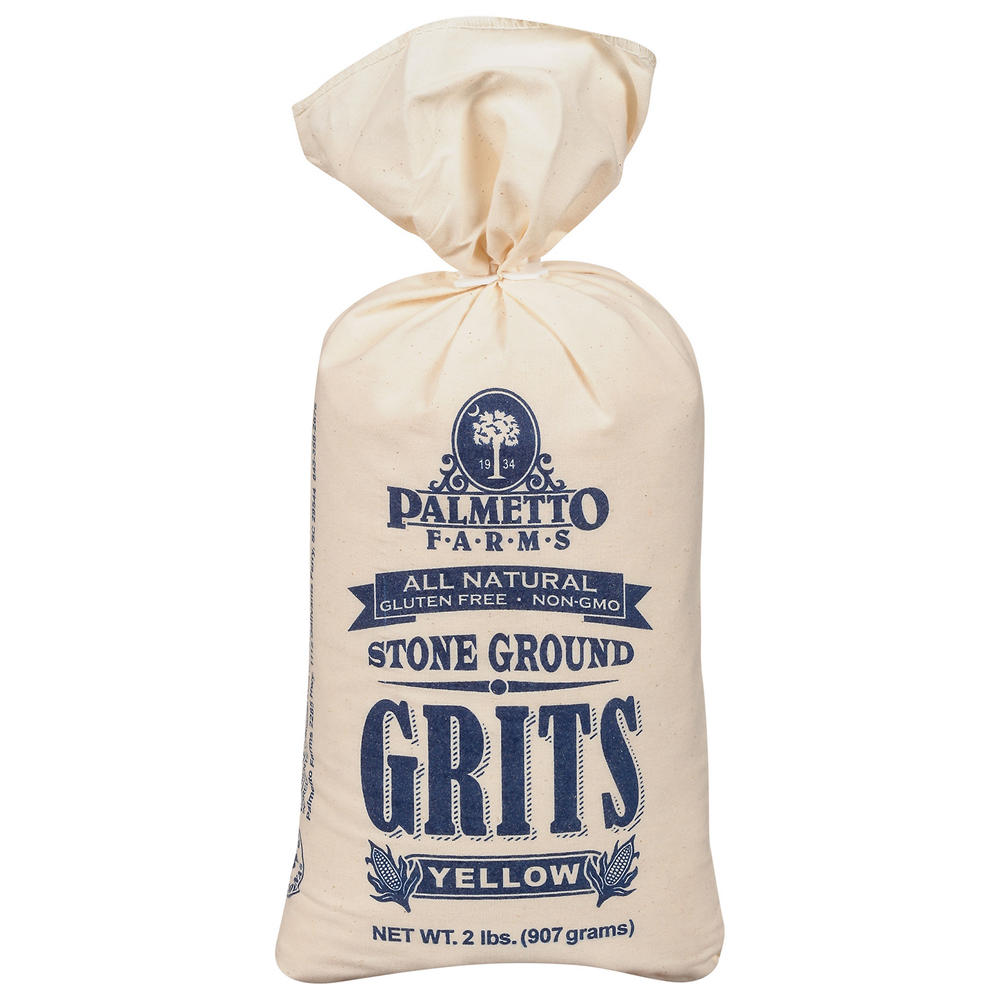 Palmetto Farms Yellow Stone Ground Grits, 2 lbs