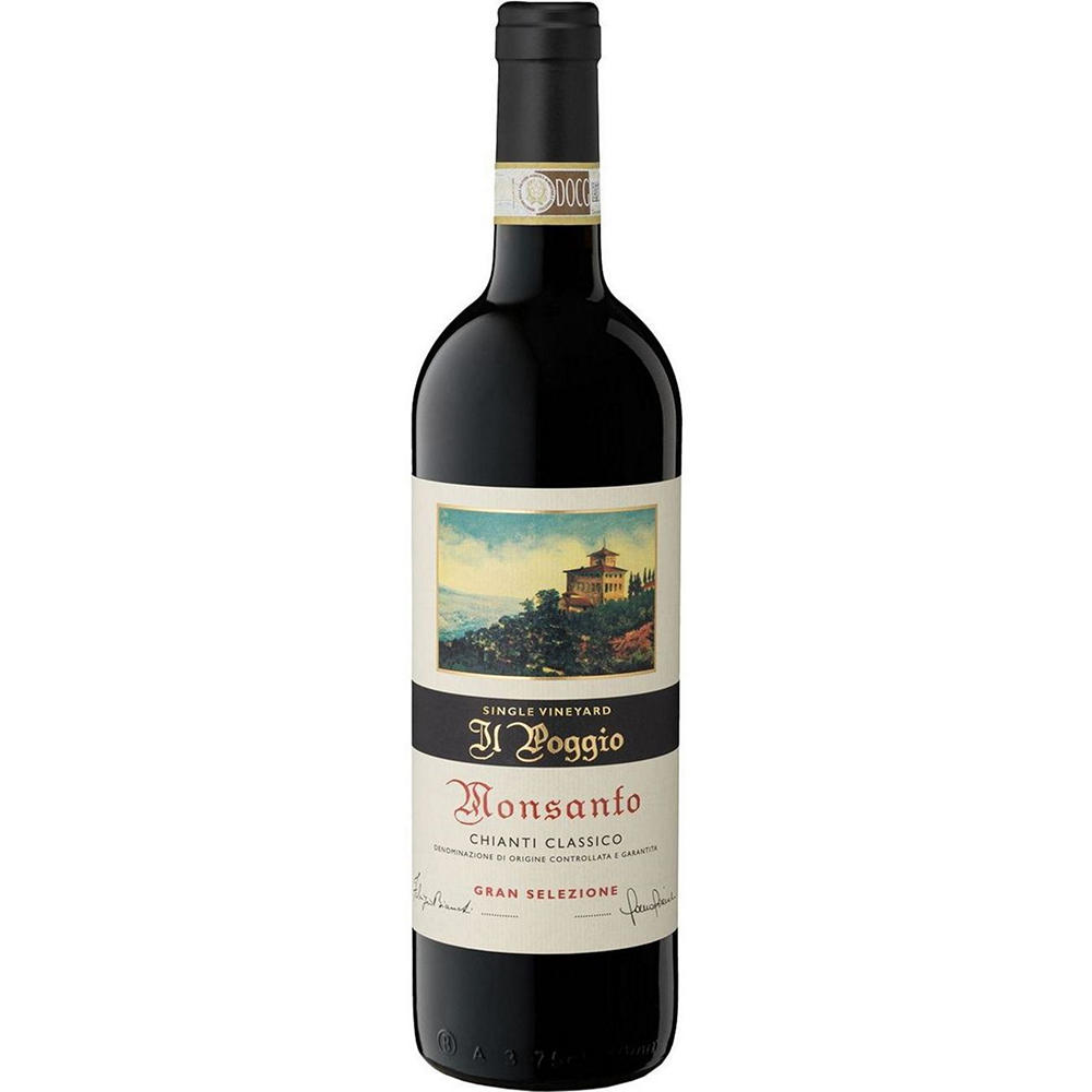 Castello Di Monsanto IL Poggio Chianti Classico Italy Red Wine, 750 mL