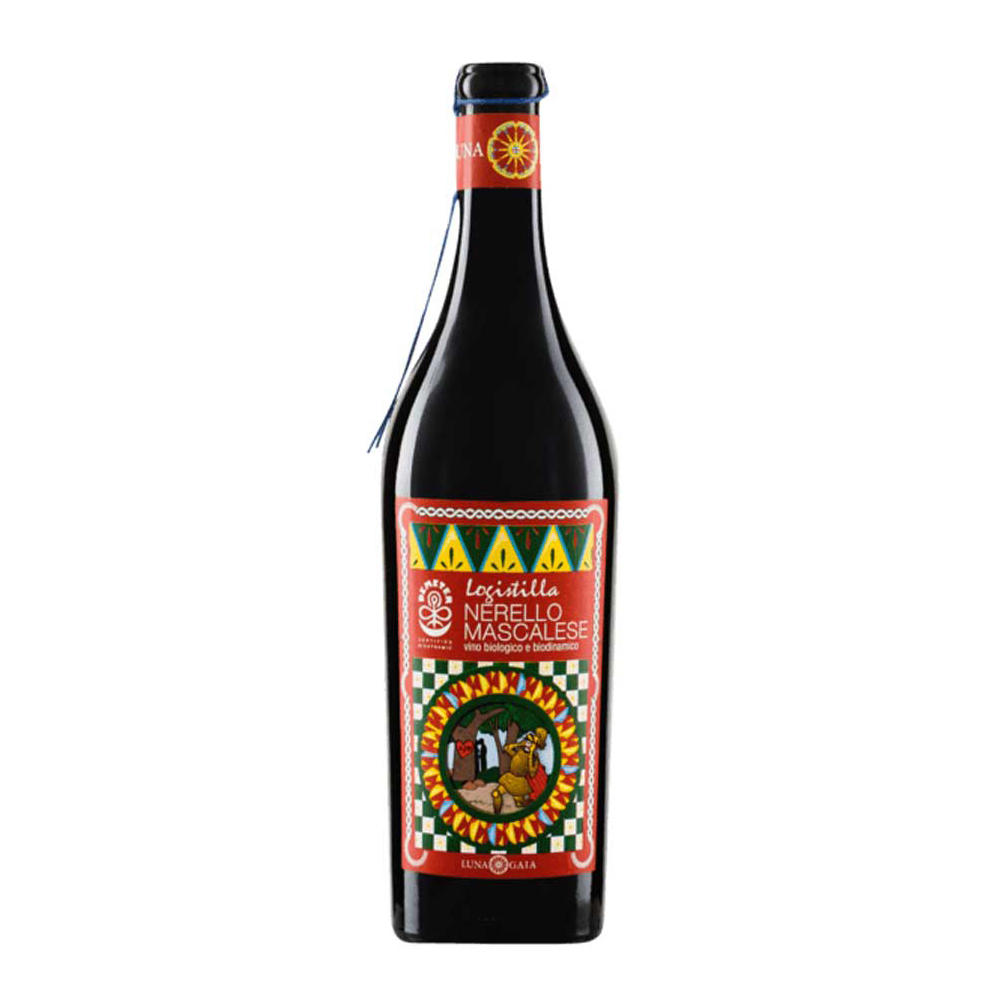 Luna Gaia Organic Logistilla Nerelo Mas Italian Red Wine, 750 mL