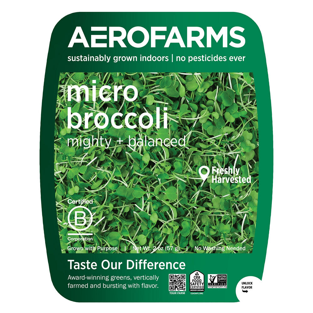 AeroFarms Fresh Micro Broccoli, 2 oz
