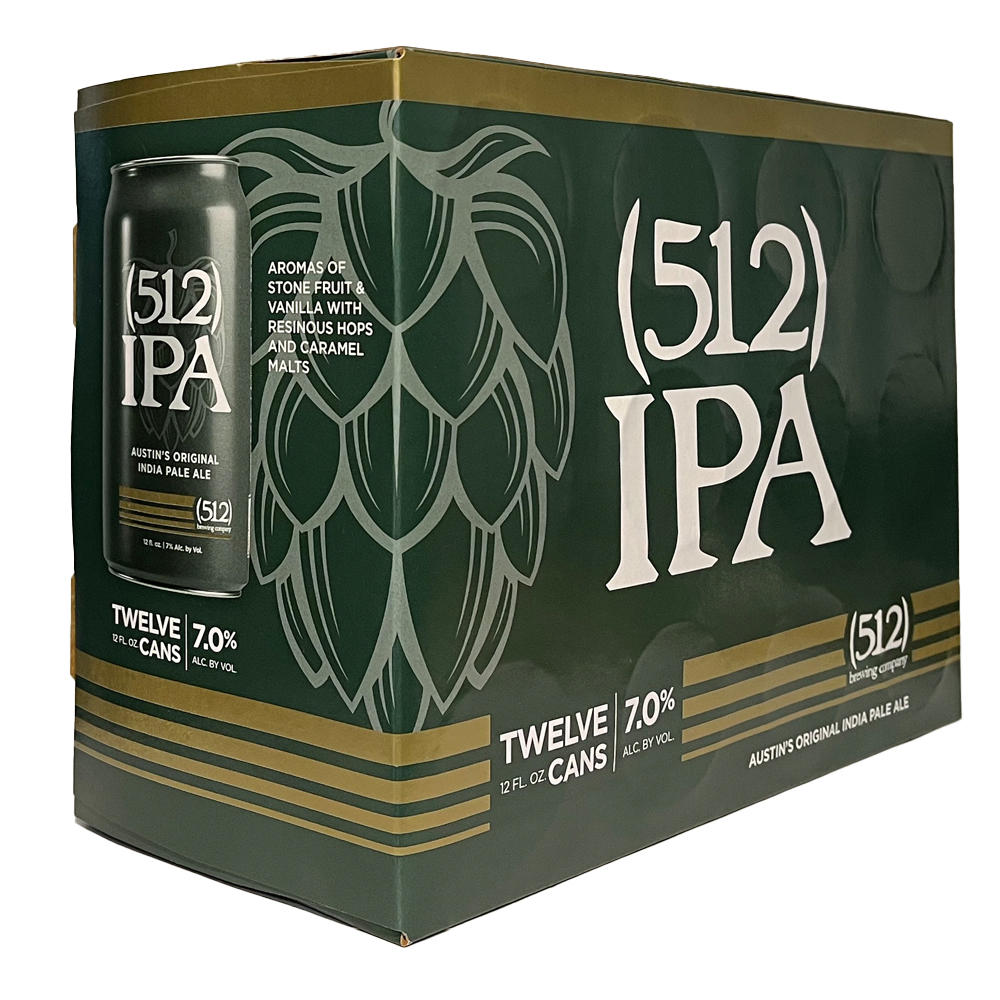 512 Brewing IPA Craft Beer 12 pk Cans, 12 oz