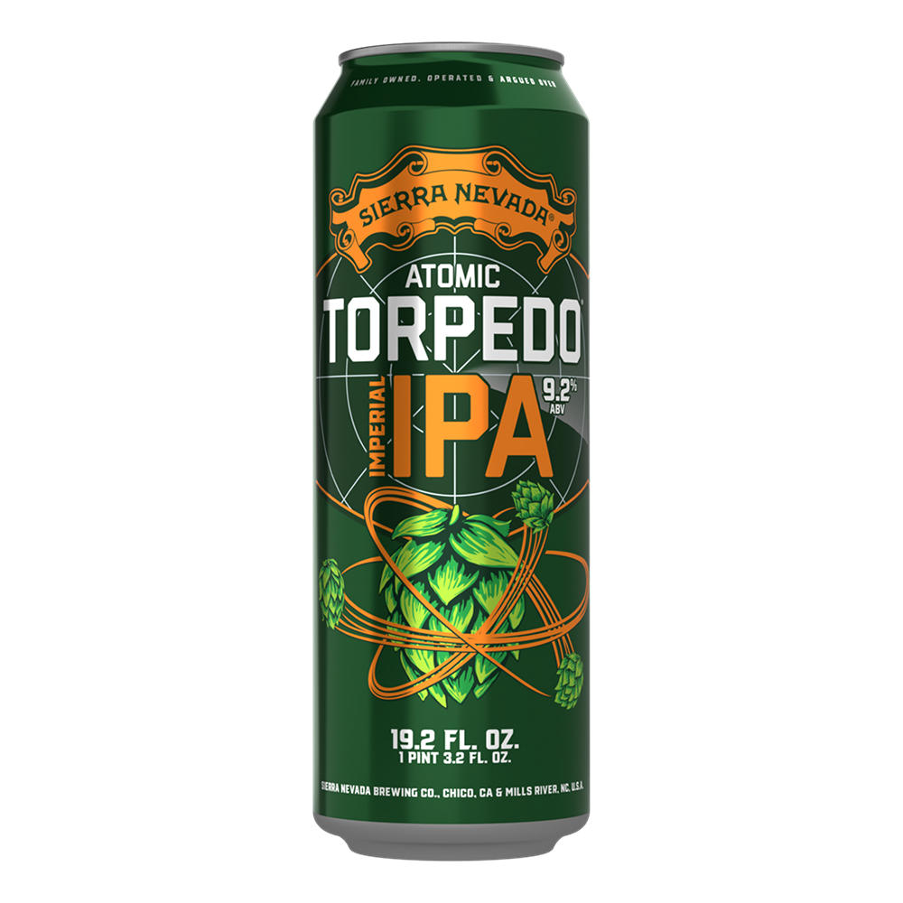 Sierra Nevada Atomic Torpedo Imperial IPA Craft Beer, 19.2 oz Can