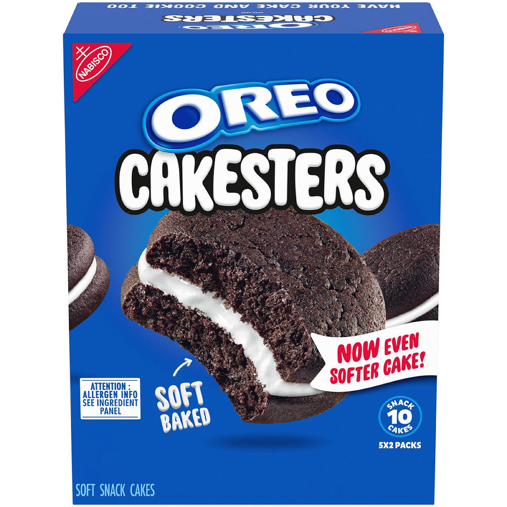 OREO Cakesters Soft Snack Cakes Two-Packs, 5 ct