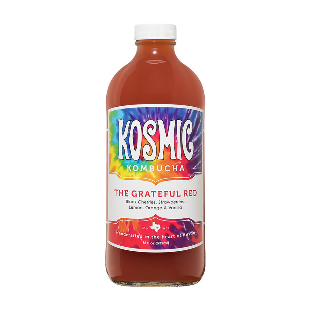 Kosmic Kombucha The Grateful Red Kombucha, 16.9 oz