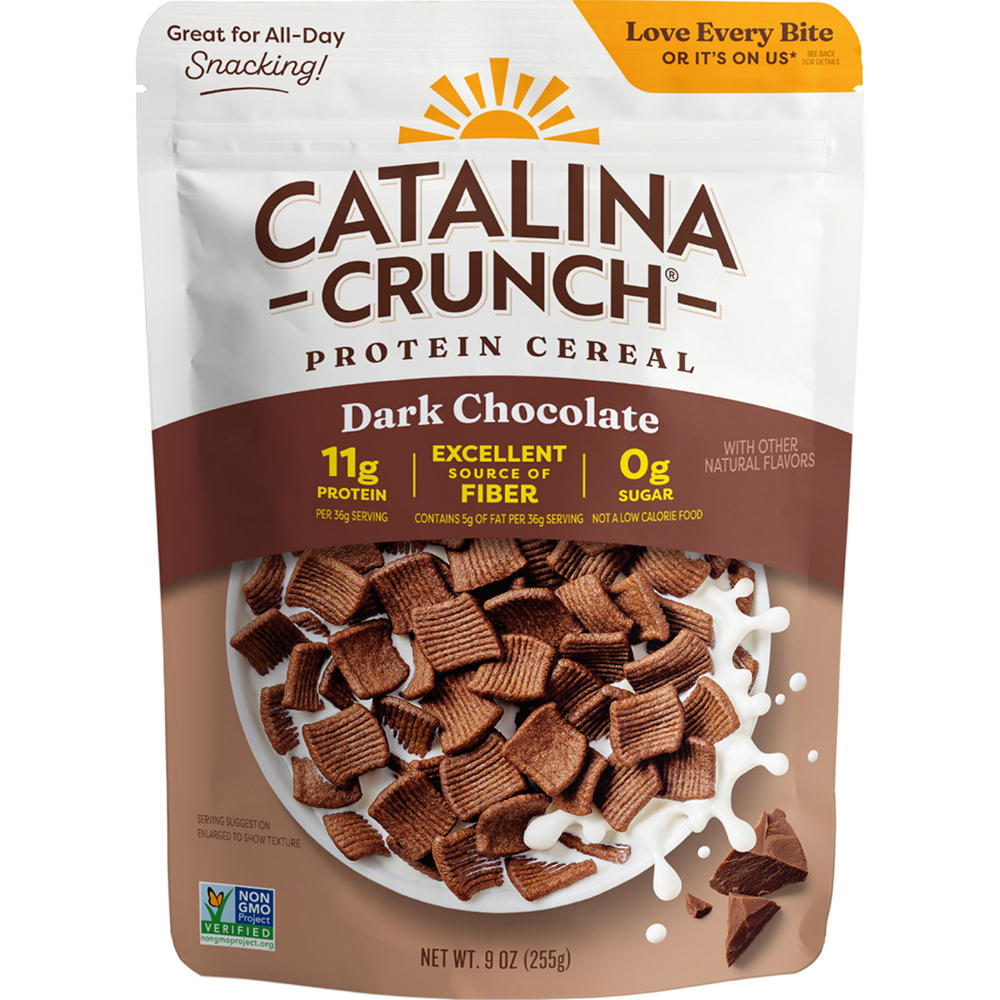 Catalina Crunch Keto Friendly Dark Chocolate Cereal, 9 oz